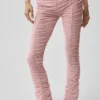 Legging Cherish High-Waist en maille Airlift - Rose vintage