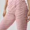Legging Cherish High-Waist en maille Airlift - Rose vintage