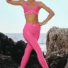 Legging de course à pied 7/8 High-Waist Airlift – Rose paradis