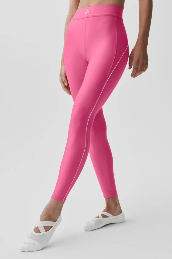 Legging de course à pied 7/8 High-Waist Airlift – Rose paradis