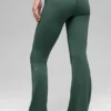 Legging évasé 7/8 Alo Softsculpt à ourlet rabattable – Vert trèfle