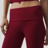 Legging évasé à revers Alo Softsculpt – Rouge Summer Romance