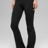 Legging évasé à taille rabattable Alo Softsculpt – Noir