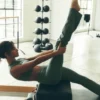 Legging évasé à taille rabattable Alo Softsculpt – Vert trèfle