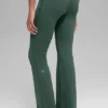 Legging évasé à taille rabattable Alo Softsculpt – Vert trèfle
