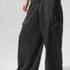 Leggings large et transparent « Game Time » - Noir