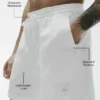 Linen Days Shorts 7" - Blanc