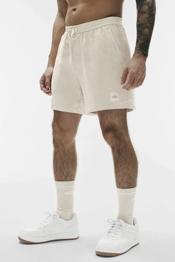 Linen Days Shorts 7" - Couleur os