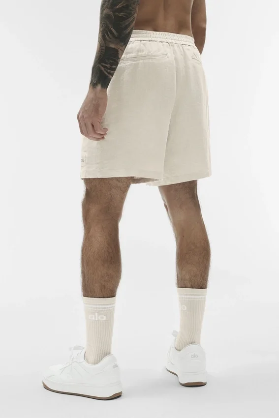 Linen Days Shorts 7" - Couleur os