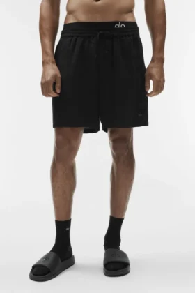 Linen Days Shorts 7" - Noir