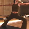 Low-Rise Bootcut Legging - Espresso