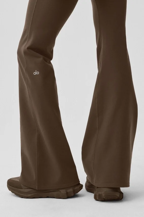 Low-Rise Bootcut Legging - Espresso
