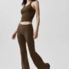 Low-Rise Bootcut Legging - Espresso