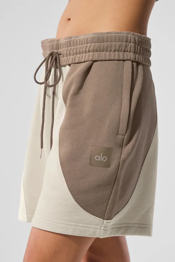 Make Waves 7" Shorts - Ivoire/Os/Gravier