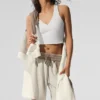 Make Waves 7" Shorts - Ivoire/Os/Gravier