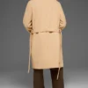 Manteau de match en laine - Camel