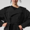 Manteau long Daybreak - Noir