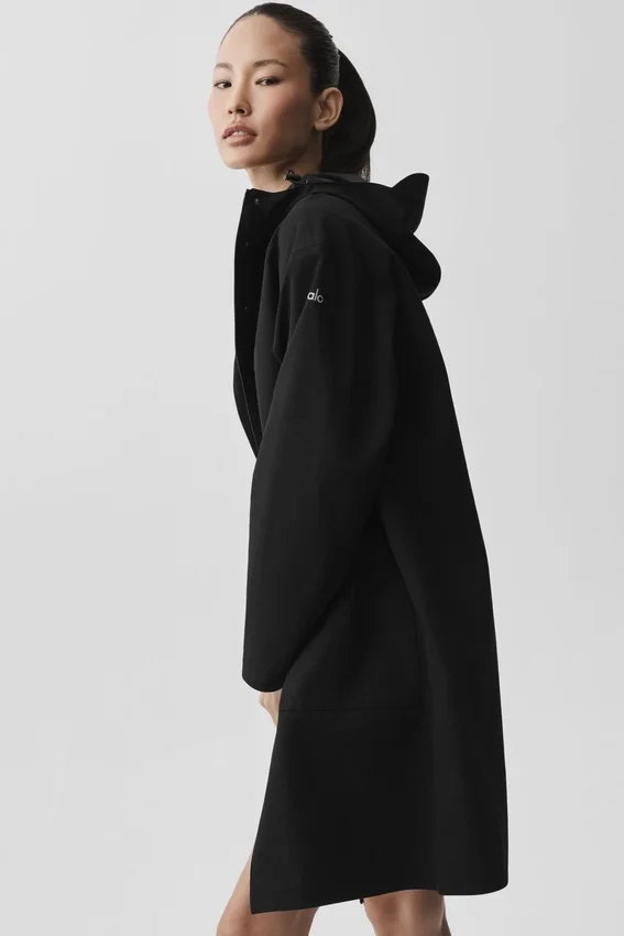 Manteau long « Rain or Shine » - Noir