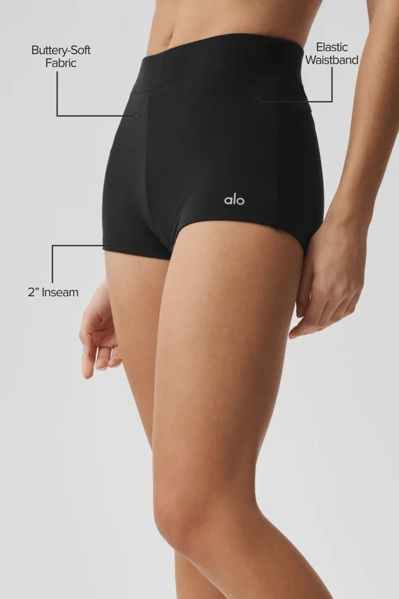 Micro-short Sway My Way - Noir