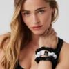 Mini chouchou Fresh (lot de 3) - Noir/Blanc