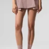 Mini-jupe-short « Flip It » - Taupe