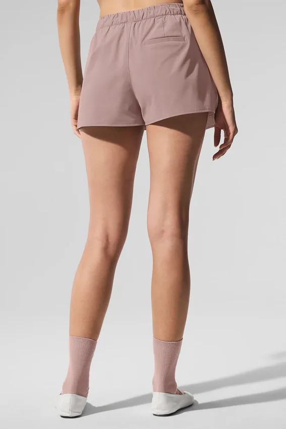 Mini-jupe-short « Flip It » - Taupe