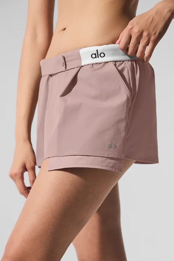 Mini-jupe-short « Flip It » - Taupe