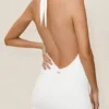 Mini-robe dos nu « Summer Soiree » - Blanc