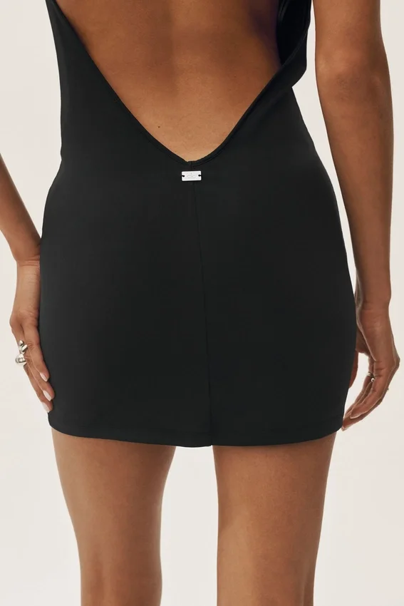 Mini-robe dos nu « Summer Soiree » - Noir