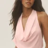 Mini-robe dos nu « Summer Soiree » - Rose ensoleillé