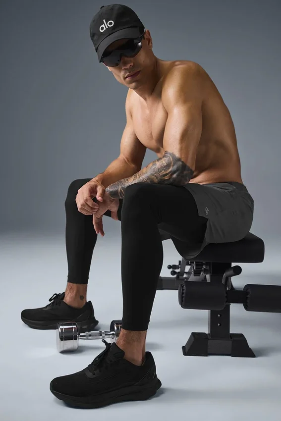 Pantalon 2-en-1 Revival 5" - Anthracite/Noir