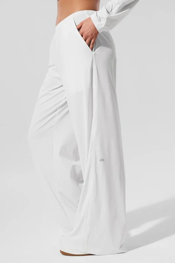 Pantalon ample et aéré (long) - Blanc