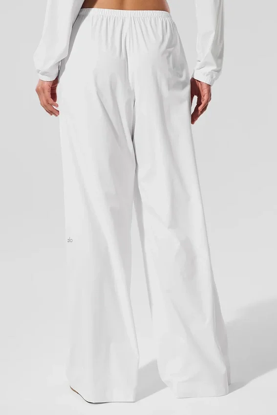 Pantalon ample et aéré (long) - Blanc