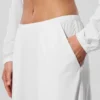 Pantalon ample et aéré (long) - Blanc