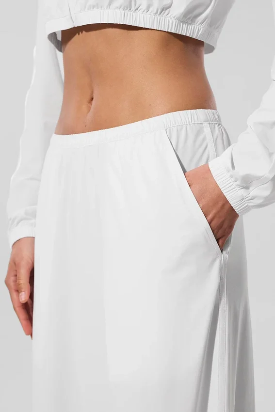 Pantalon ample et aéré (long) - Blanc