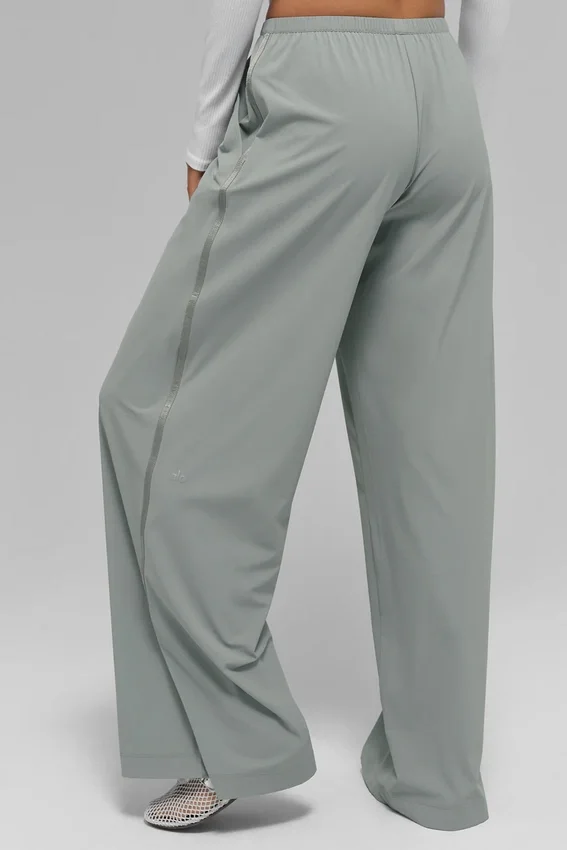 Pantalon ample et aéré (long) - Gris lunaire