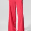 Pantalon ample et aéré (long) - Rouge bonbon