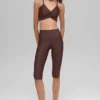 Pantalon capri Airlift High-Waist 16'' – Brownstone