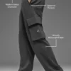 Pantalon cargo Double Take - Anthracite