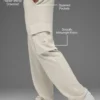 Pantalon cargo Double Take - Beige