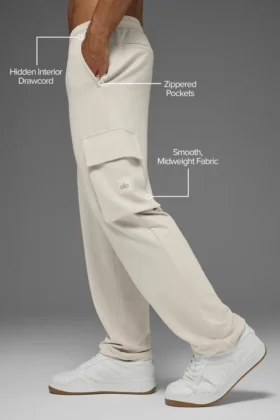 Pantalon cargo Double Take – Beige