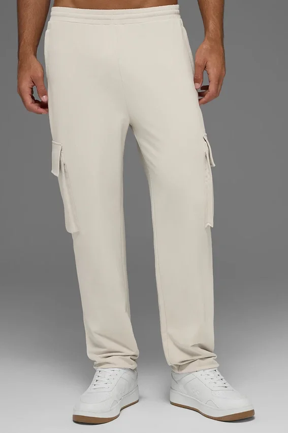 Pantalon cargo Double Take - Beige