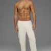 Pantalon cargo Double Take - Beige