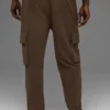 Pantalon cargo Double Take - Espresso