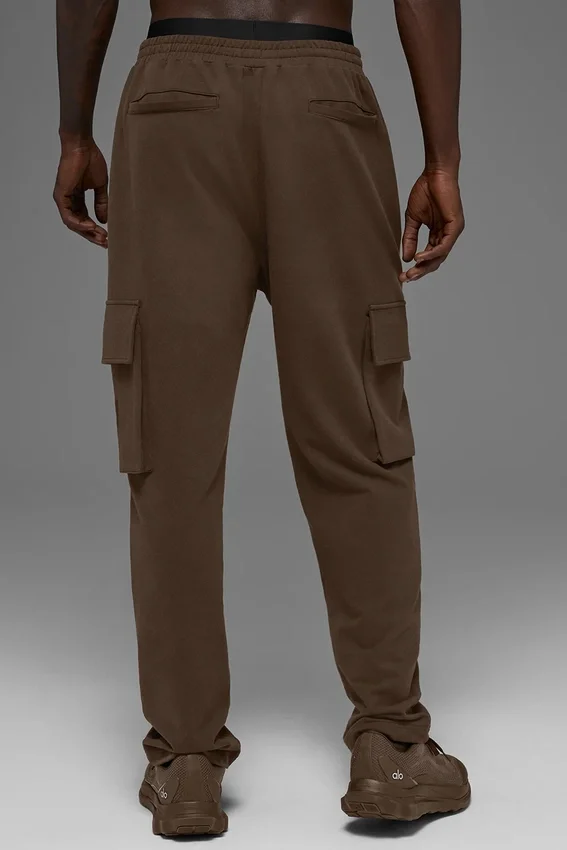Pantalon cargo Double Take - Espresso