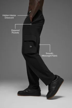 Pantalon cargo Double Take – Noir