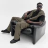 Pantalon cargo Double Take - Olive Tree