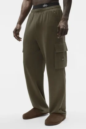 Pantalon cargo Double Take – Olive Tree
