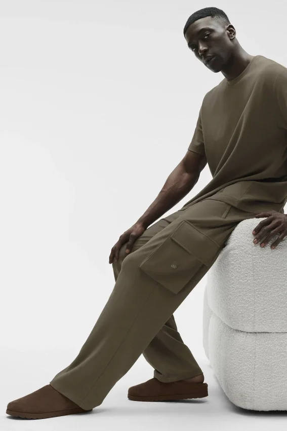 Pantalon cargo Double Take - Olive Tree