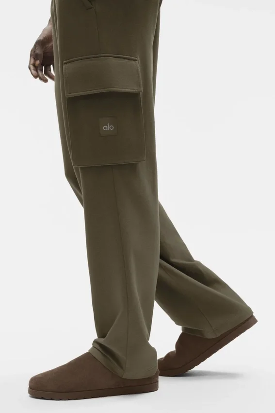 Pantalon cargo Double Take - Olive Tree